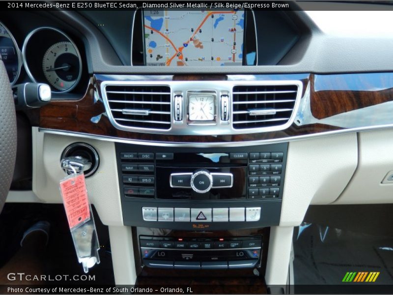 Controls of 2014 E E250 BlueTEC Sedan