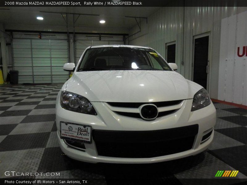 Rally White / MAZDASPEED Black 2008 Mazda MAZDA3 MAZDASPEED Sport