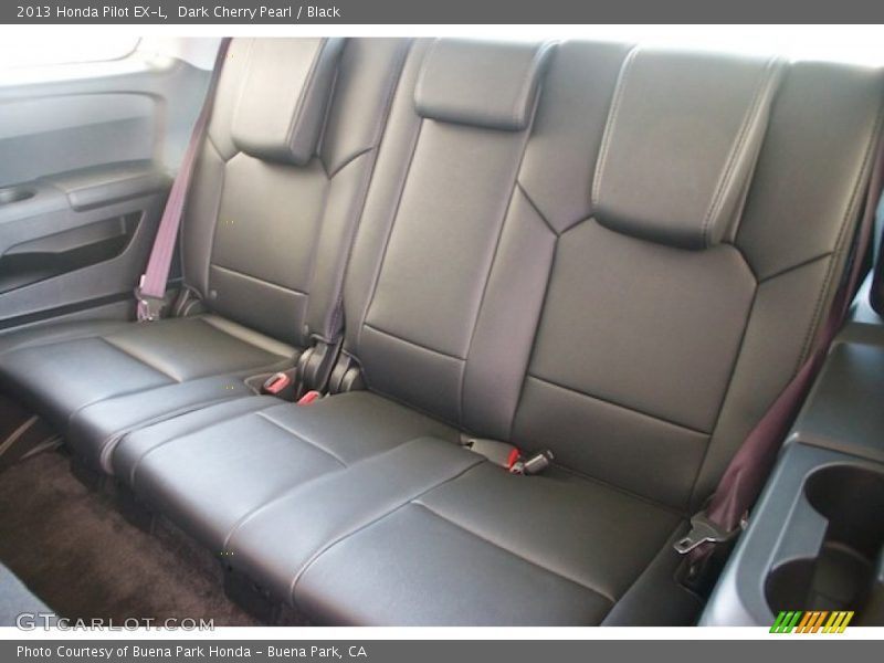 Dark Cherry Pearl / Black 2013 Honda Pilot EX-L
