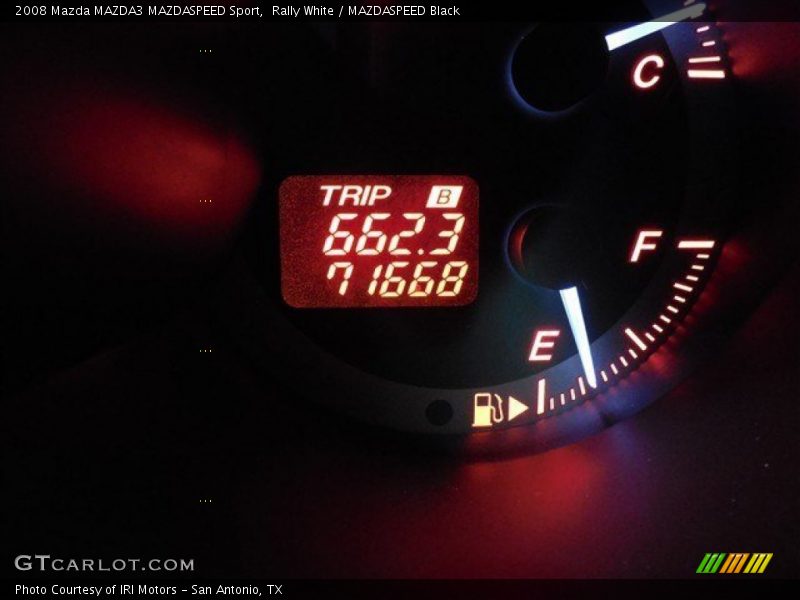 Rally White / MAZDASPEED Black 2008 Mazda MAZDA3 MAZDASPEED Sport