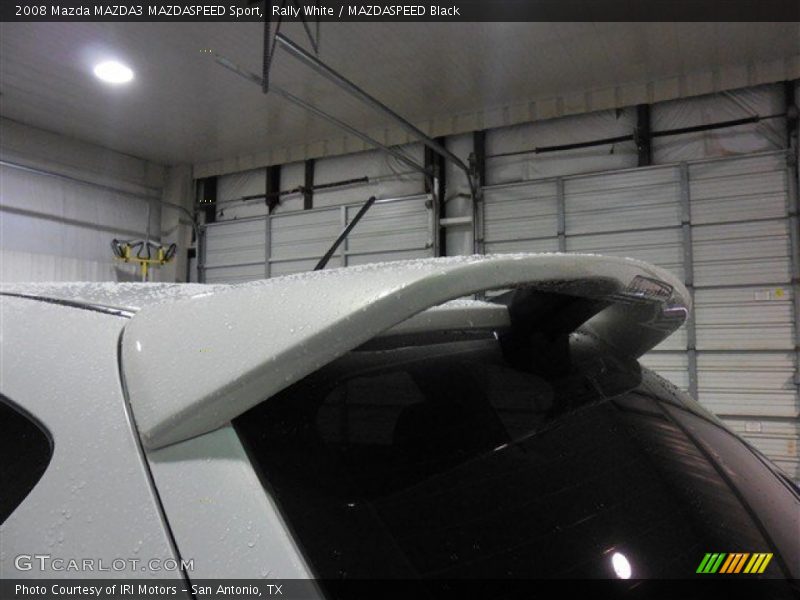Rally White / MAZDASPEED Black 2008 Mazda MAZDA3 MAZDASPEED Sport