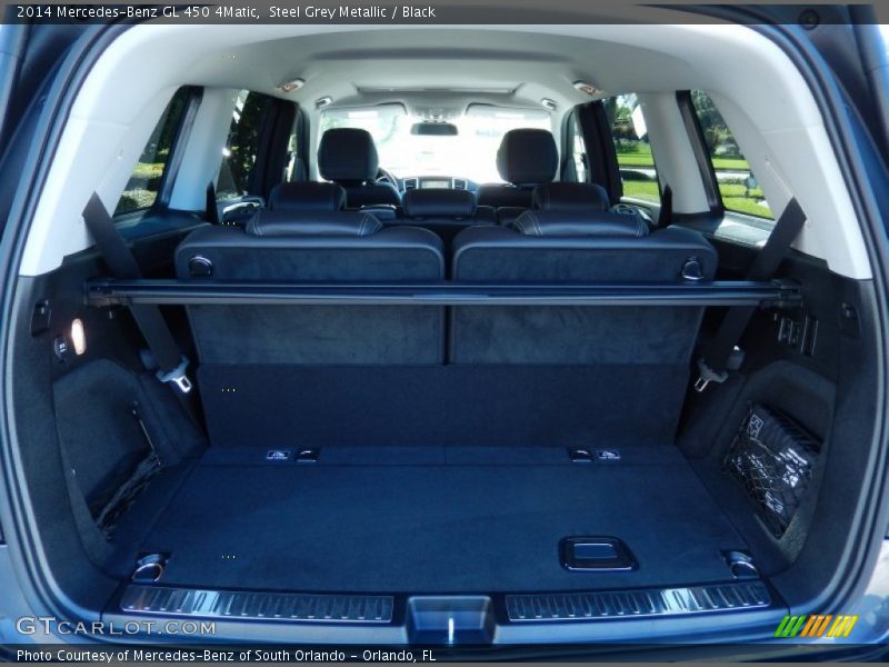 Steel Grey Metallic / Black 2014 Mercedes-Benz GL 450 4Matic