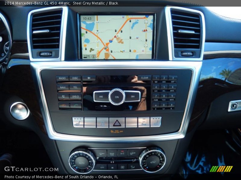 Steel Grey Metallic / Black 2014 Mercedes-Benz GL 450 4Matic