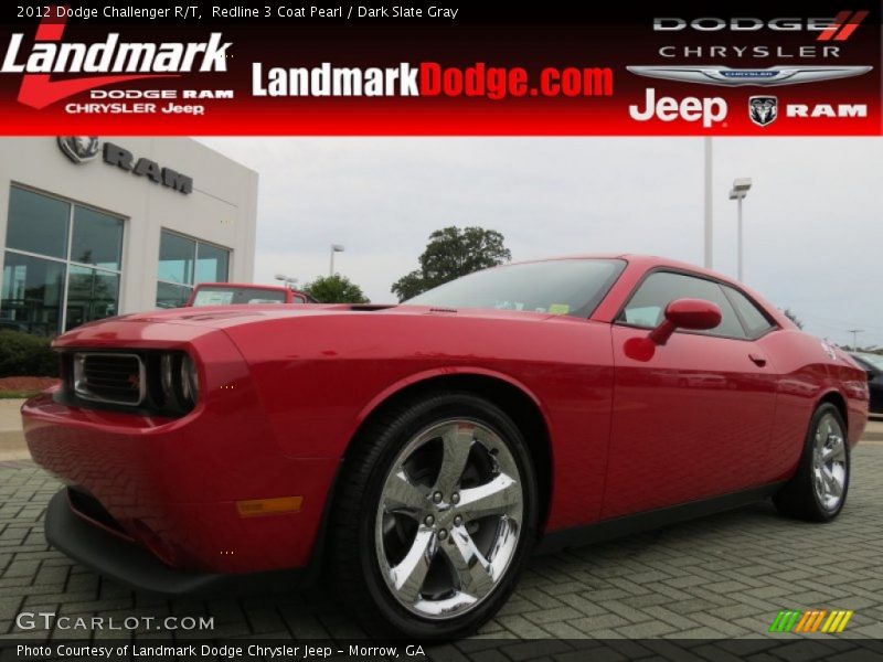 Redline 3 Coat Pearl / Dark Slate Gray 2012 Dodge Challenger R/T