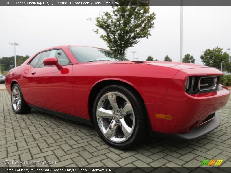 Redline 3 Coat Pearl / Dark Slate Gray 2012 Dodge Challenger R/T