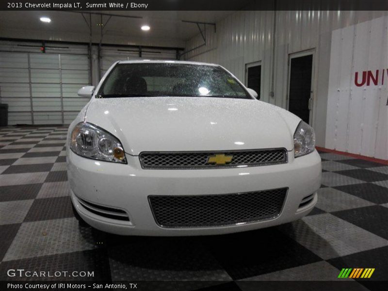 Summit White / Ebony 2013 Chevrolet Impala LT