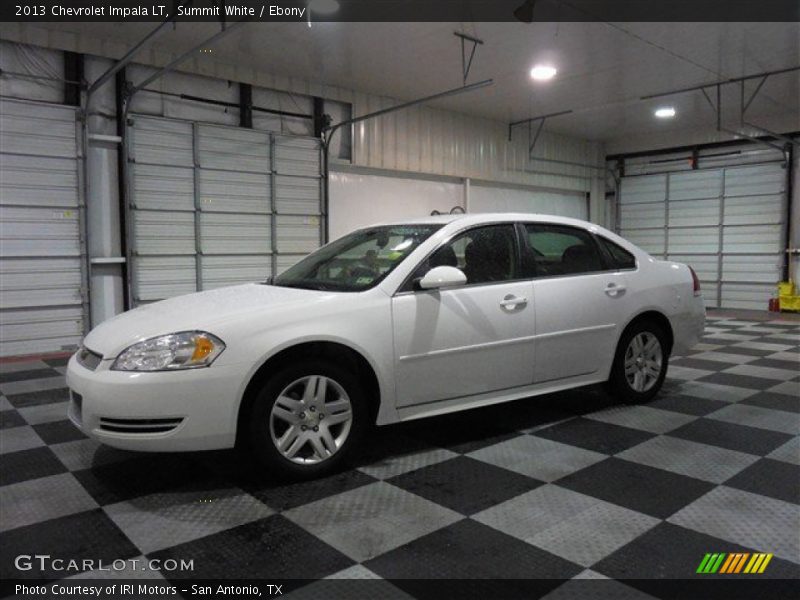 Summit White / Ebony 2013 Chevrolet Impala LT