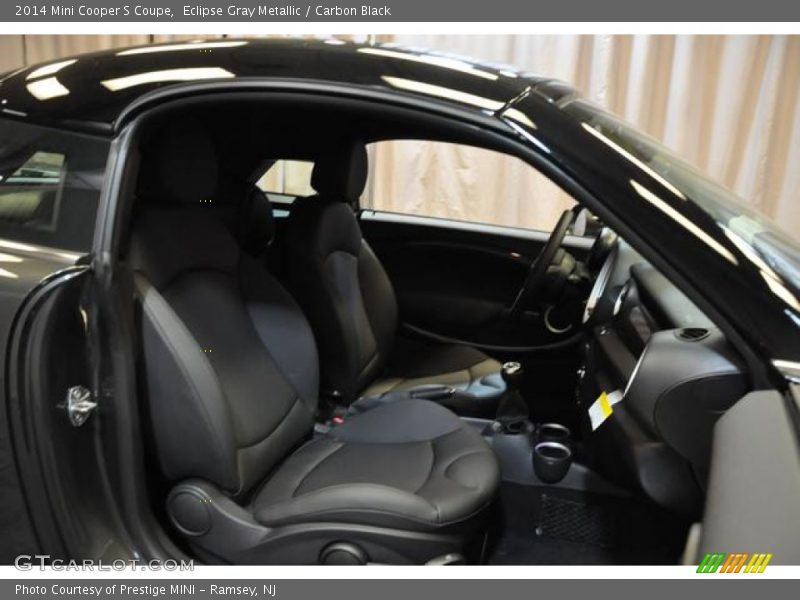 Eclipse Gray Metallic / Carbon Black 2014 Mini Cooper S Coupe