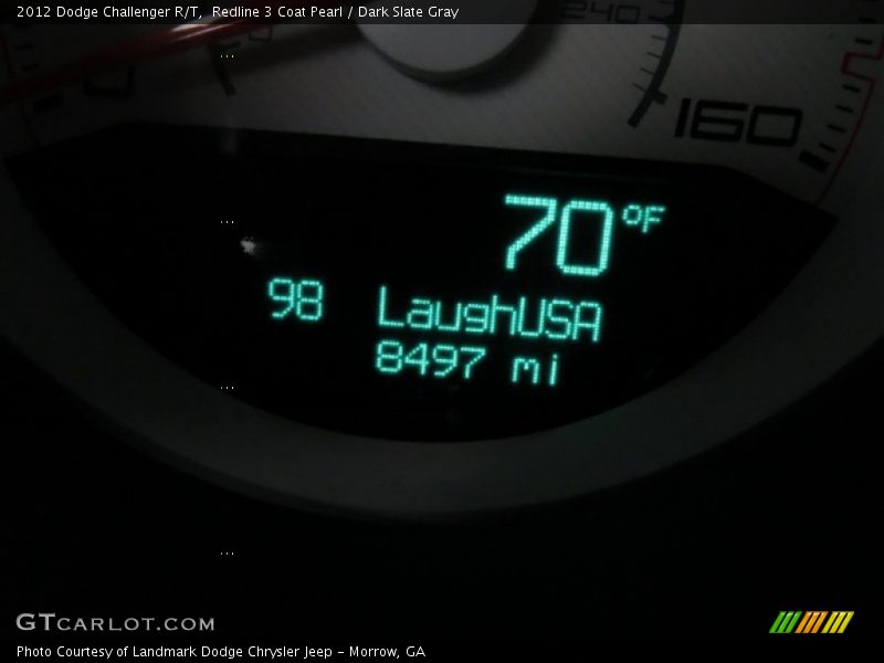 Redline 3 Coat Pearl / Dark Slate Gray 2012 Dodge Challenger R/T