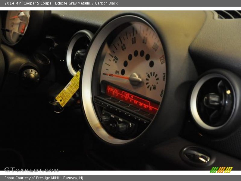 Eclipse Gray Metallic / Carbon Black 2014 Mini Cooper S Coupe