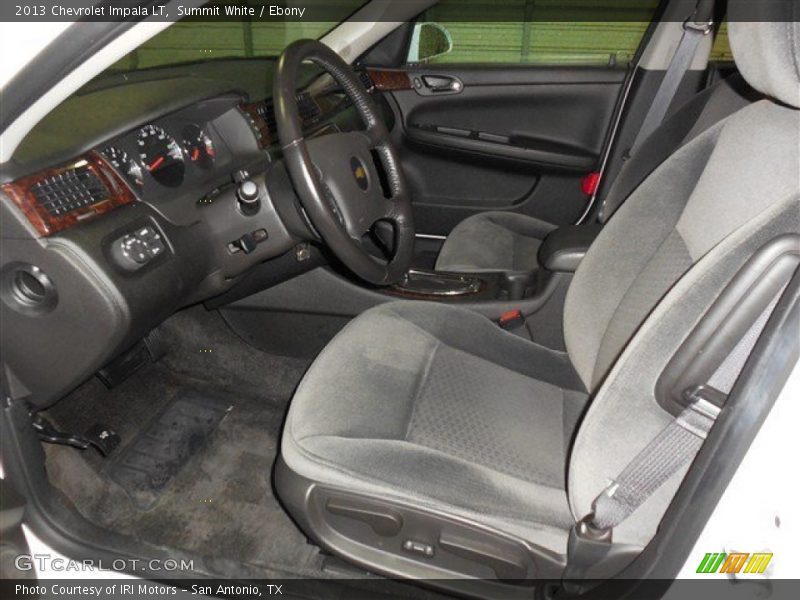 Summit White / Ebony 2013 Chevrolet Impala LT