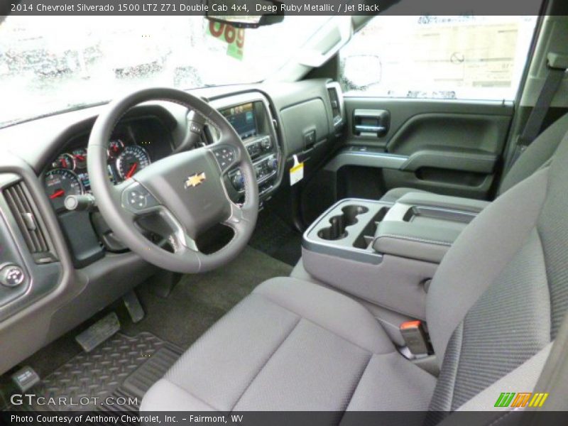 Jet Black Interior - 2014 Silverado 1500 LTZ Z71 Double Cab 4x4 