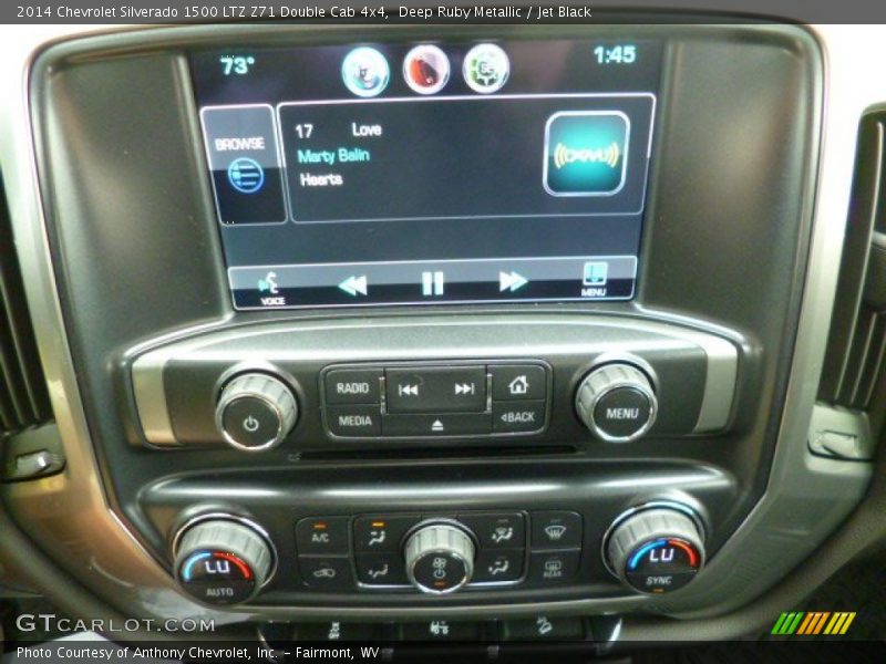 Controls of 2014 Silverado 1500 LTZ Z71 Double Cab 4x4