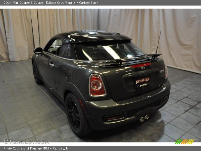 Eclipse Gray Metallic / Carbon Black 2014 Mini Cooper S Coupe