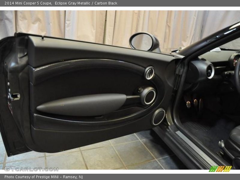 Eclipse Gray Metallic / Carbon Black 2014 Mini Cooper S Coupe