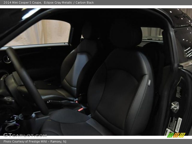 Eclipse Gray Metallic / Carbon Black 2014 Mini Cooper S Coupe