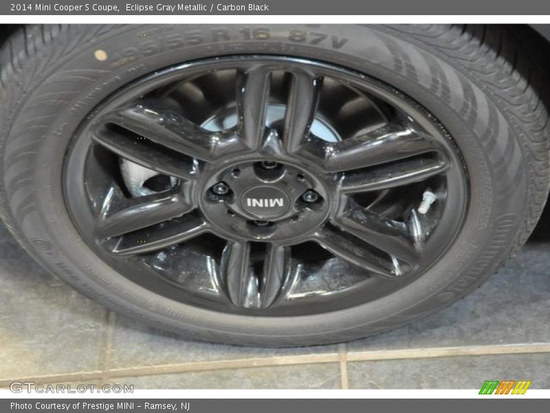 Eclipse Gray Metallic / Carbon Black 2014 Mini Cooper S Coupe