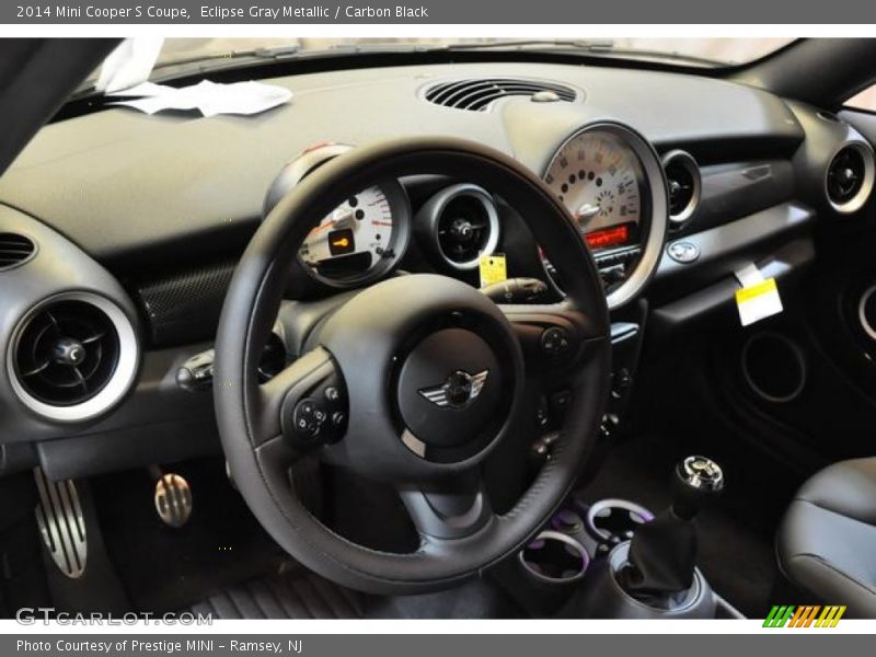 Eclipse Gray Metallic / Carbon Black 2014 Mini Cooper S Coupe