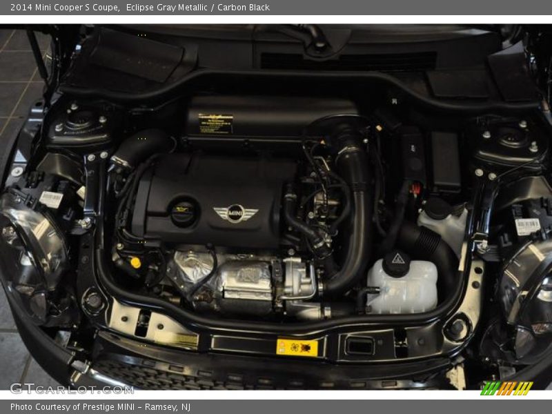 Eclipse Gray Metallic / Carbon Black 2014 Mini Cooper S Coupe