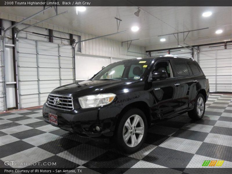 Black / Ash Gray 2008 Toyota Highlander Limited