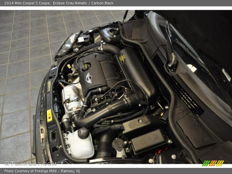 Eclipse Gray Metallic / Carbon Black 2014 Mini Cooper S Coupe