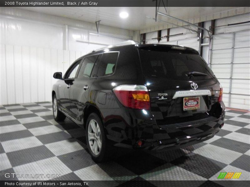 Black / Ash Gray 2008 Toyota Highlander Limited