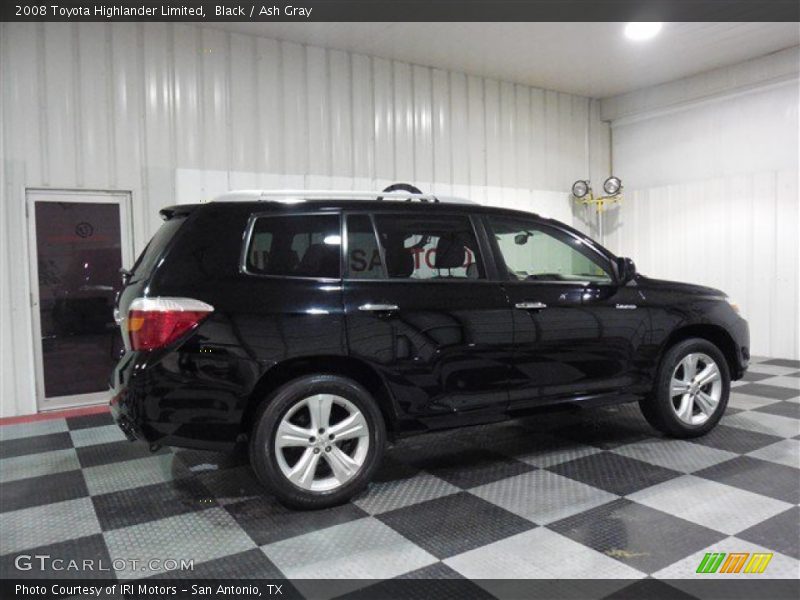 Black / Ash Gray 2008 Toyota Highlander Limited