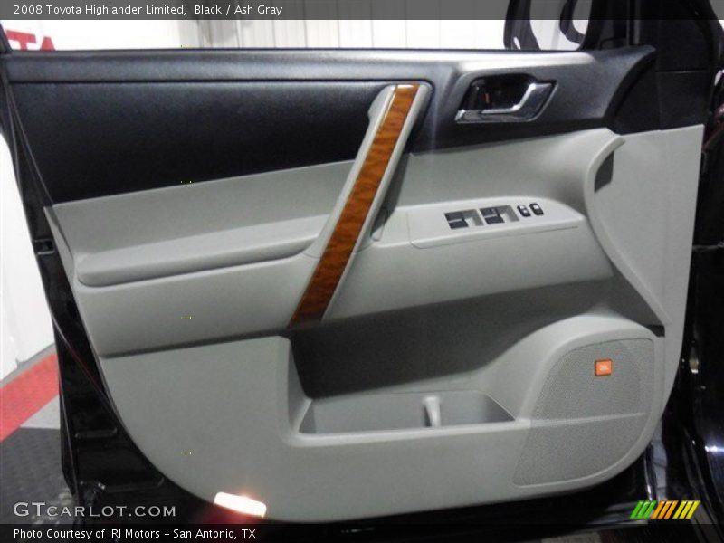 Black / Ash Gray 2008 Toyota Highlander Limited