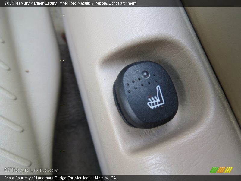 Vivid Red Metallic / Pebble/Light Parchment 2006 Mercury Mariner Luxury