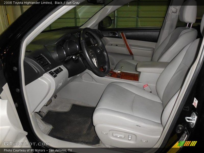 Black / Ash Gray 2008 Toyota Highlander Limited