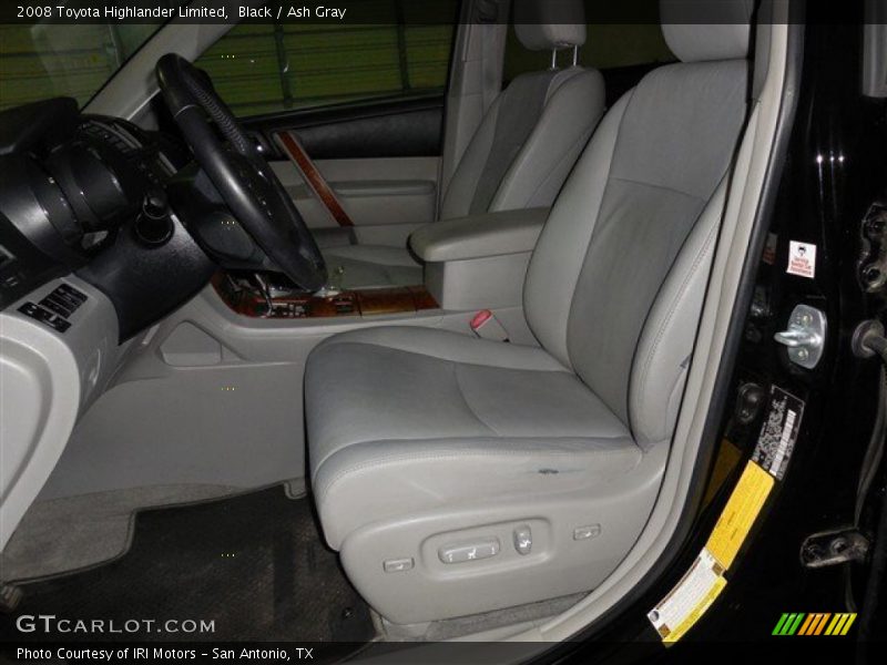 Black / Ash Gray 2008 Toyota Highlander Limited