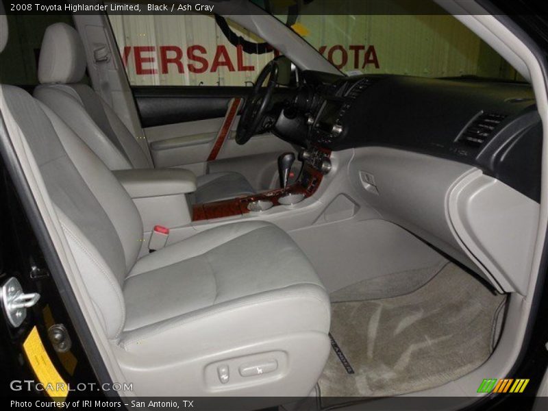 Black / Ash Gray 2008 Toyota Highlander Limited