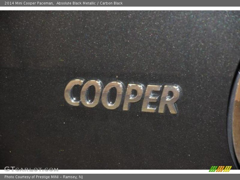 Absolute Black Metallic / Carbon Black 2014 Mini Cooper Paceman