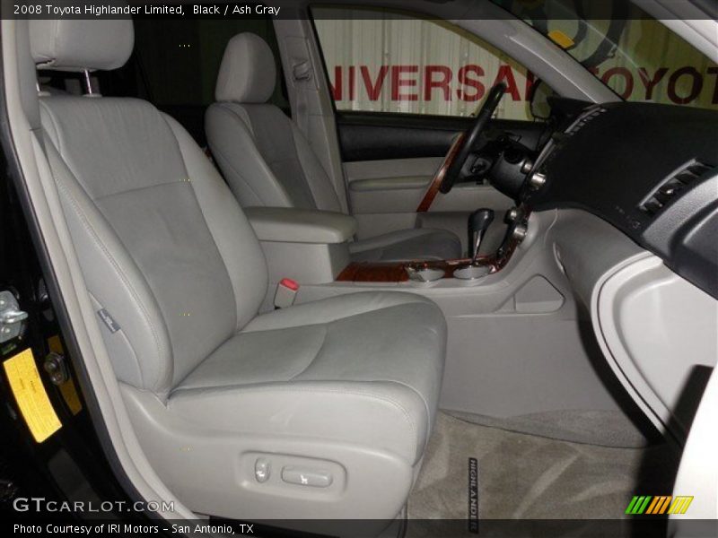 Black / Ash Gray 2008 Toyota Highlander Limited