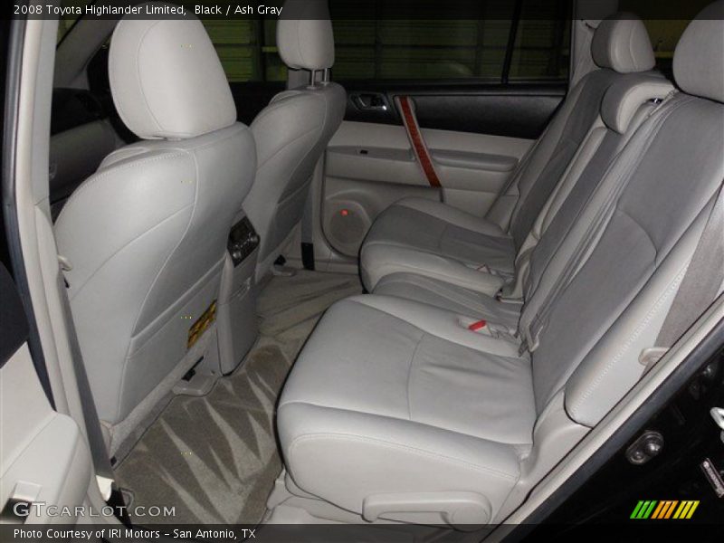 Black / Ash Gray 2008 Toyota Highlander Limited