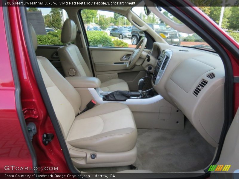 Vivid Red Metallic / Pebble/Light Parchment 2006 Mercury Mariner Luxury