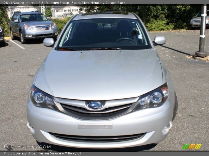 Spark Silver Metallic / Carbon Black 2011 Subaru Impreza 2.5i Premium Sedan