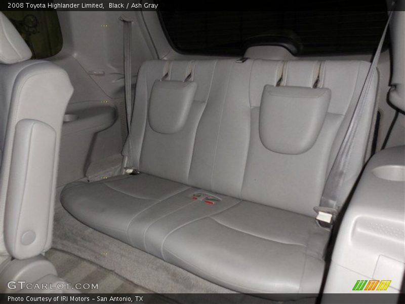 Black / Ash Gray 2008 Toyota Highlander Limited