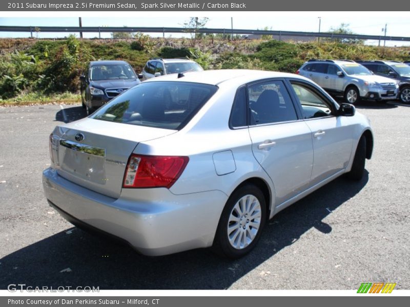 Spark Silver Metallic / Carbon Black 2011 Subaru Impreza 2.5i Premium Sedan