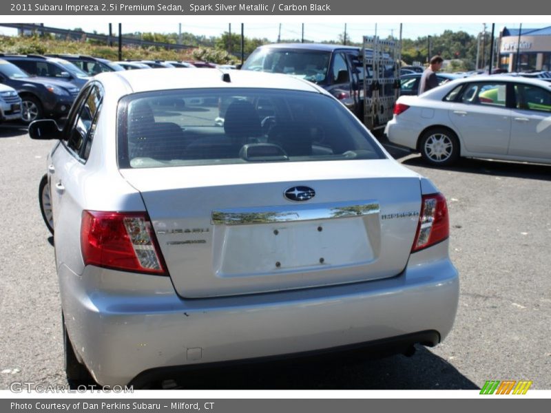 Spark Silver Metallic / Carbon Black 2011 Subaru Impreza 2.5i Premium Sedan