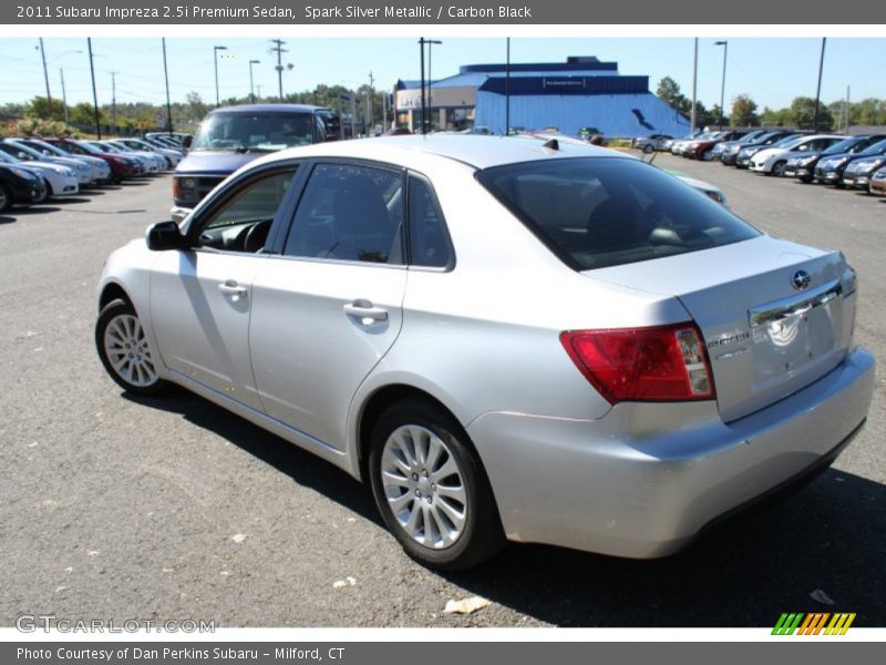 Spark Silver Metallic / Carbon Black 2011 Subaru Impreza 2.5i Premium Sedan