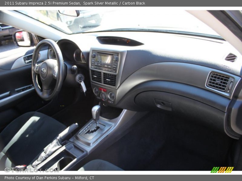 Spark Silver Metallic / Carbon Black 2011 Subaru Impreza 2.5i Premium Sedan