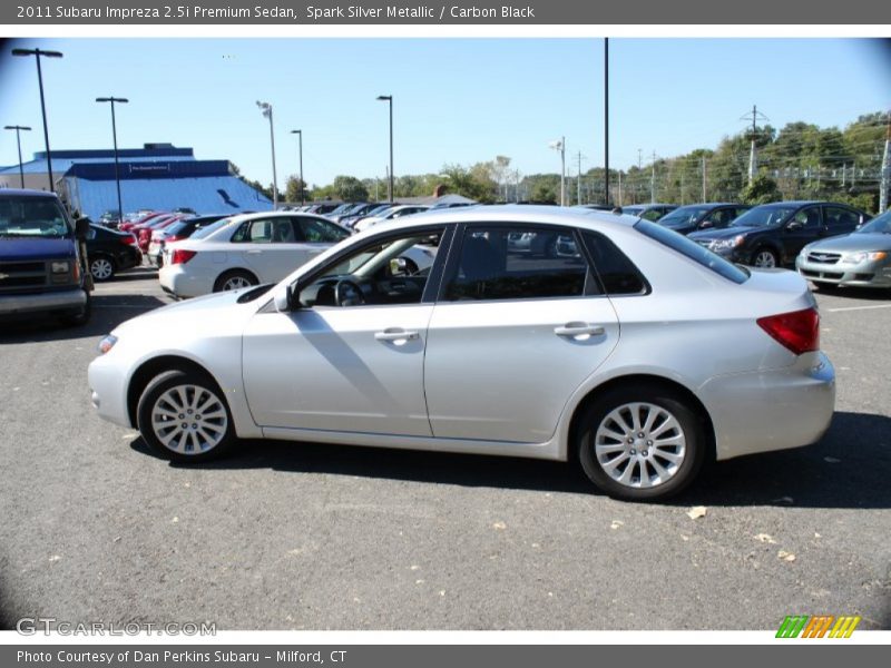 Spark Silver Metallic / Carbon Black 2011 Subaru Impreza 2.5i Premium Sedan