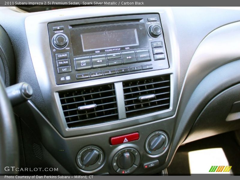 Spark Silver Metallic / Carbon Black 2011 Subaru Impreza 2.5i Premium Sedan