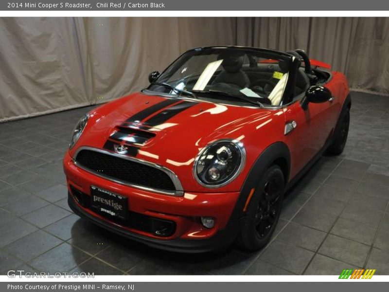 Chili Red / Carbon Black 2014 Mini Cooper S Roadster