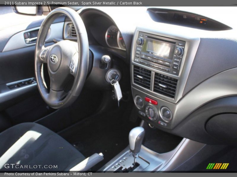 Spark Silver Metallic / Carbon Black 2011 Subaru Impreza 2.5i Premium Sedan