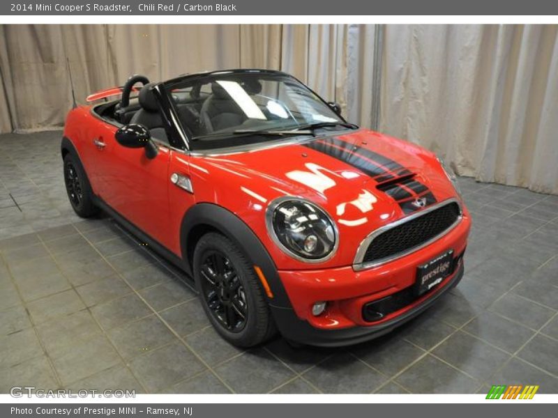 Chili Red / Carbon Black 2014 Mini Cooper S Roadster