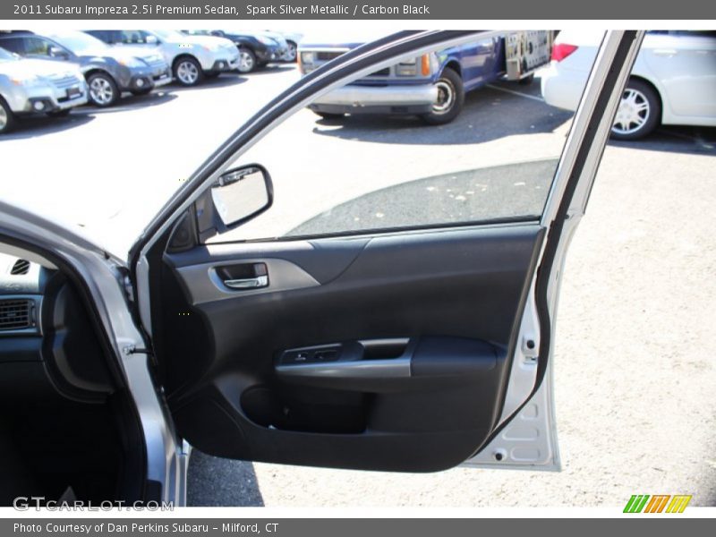 Spark Silver Metallic / Carbon Black 2011 Subaru Impreza 2.5i Premium Sedan