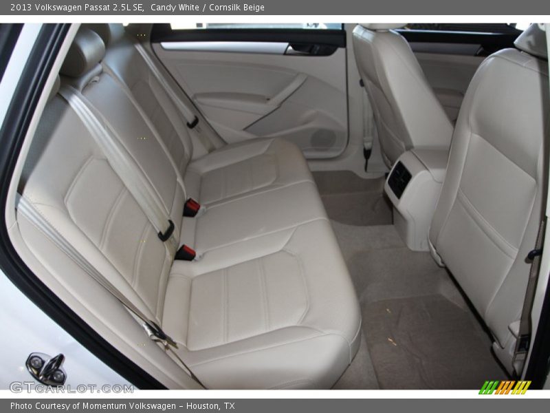 Candy White / Cornsilk Beige 2013 Volkswagen Passat 2.5L SE