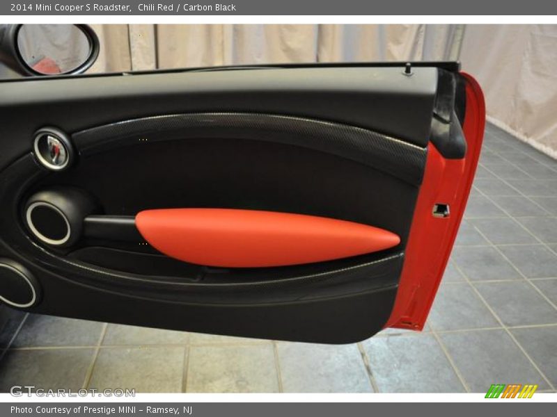 Chili Red / Carbon Black 2014 Mini Cooper S Roadster